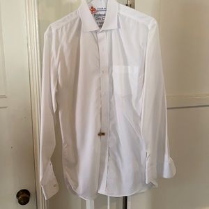 White dress shirt small